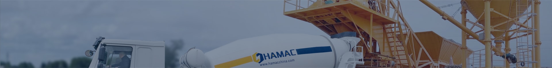 Banner de artículo de la planta mezcladora de concreto HAMAC