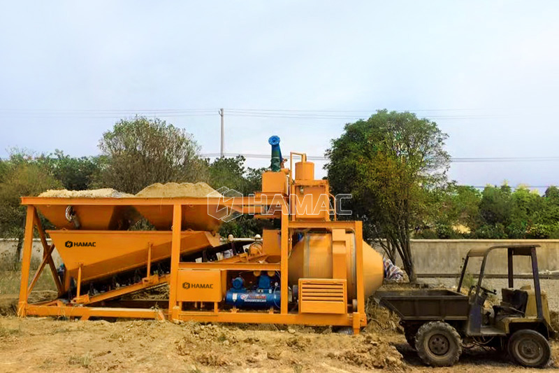 Ventajas de la planta mezcladora concreto portátil