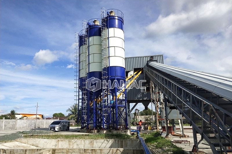 Silos de cemento de tipo atornillado para planta dosificadora de hormigón