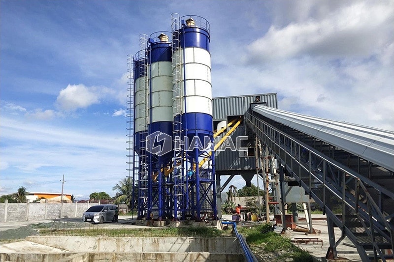 Silos de cemento de tipo atornillado para planta dosificadora de hormigón