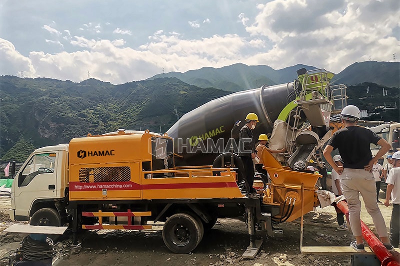 Fabricantes de bombas de línea de concreto montadas en camión