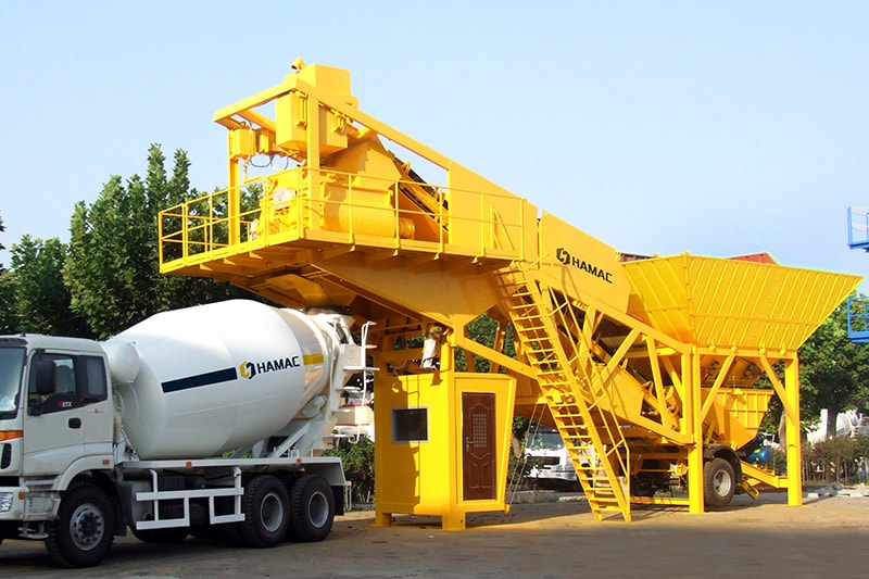 Precio de la planta de lotes de concreto móvil