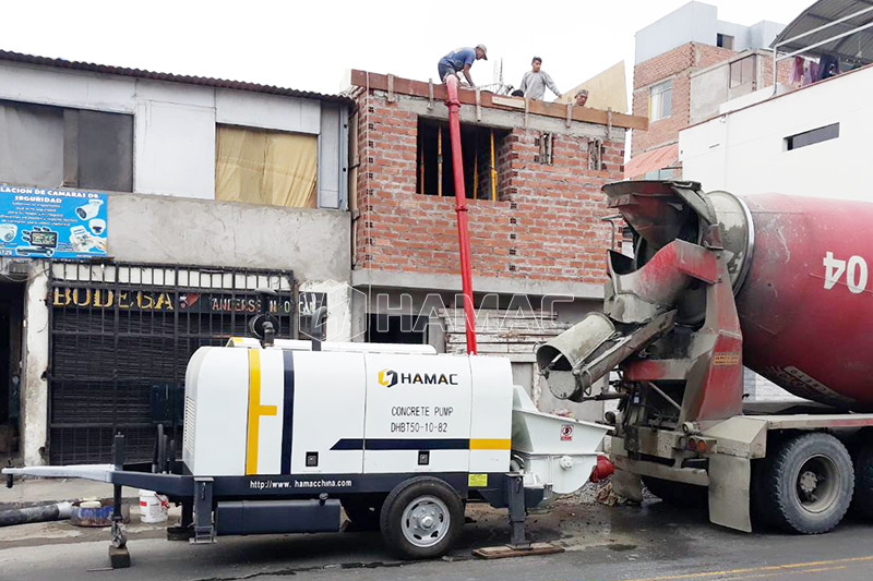 ¿Cuál es el precio de la bomba de concreto estacionaria para la venta?