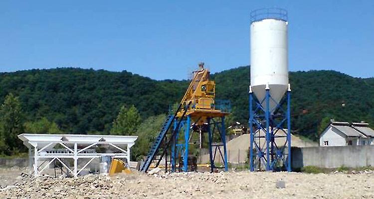 HZS35 Concrete Batching Plant