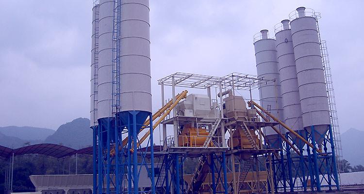 HZS180Concrete Batching Plant