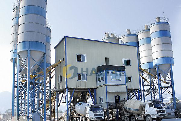 Planta dosificadora de hormigón doble HZS90 en VIETNAM