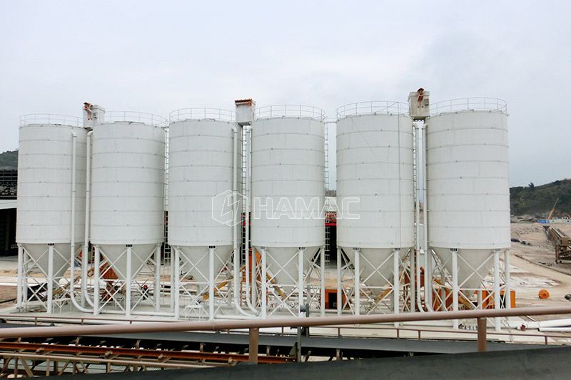 Cómo instalar el silo de cemento