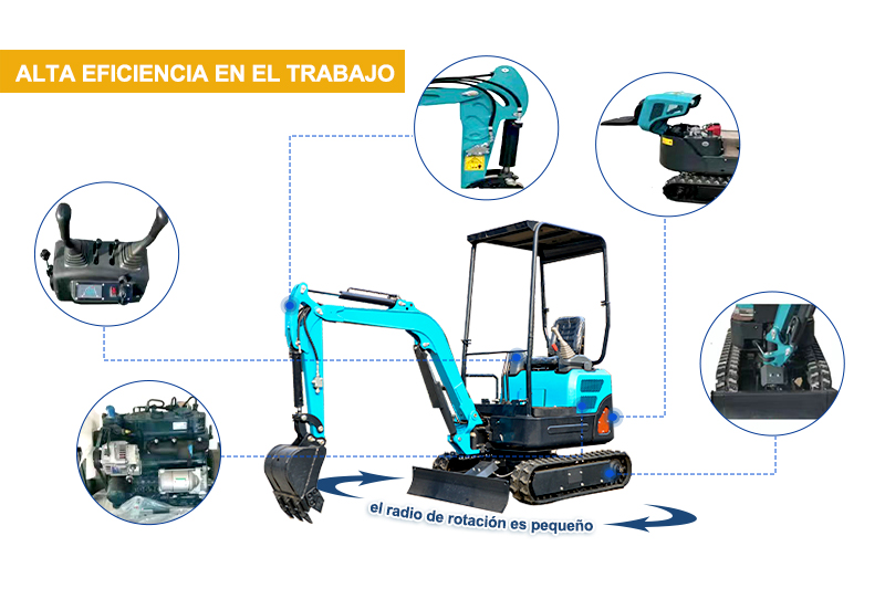 Mini excavadora en venta