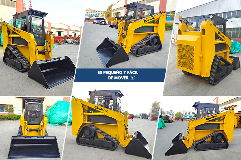 cargador de oruga Caterpillar compacto