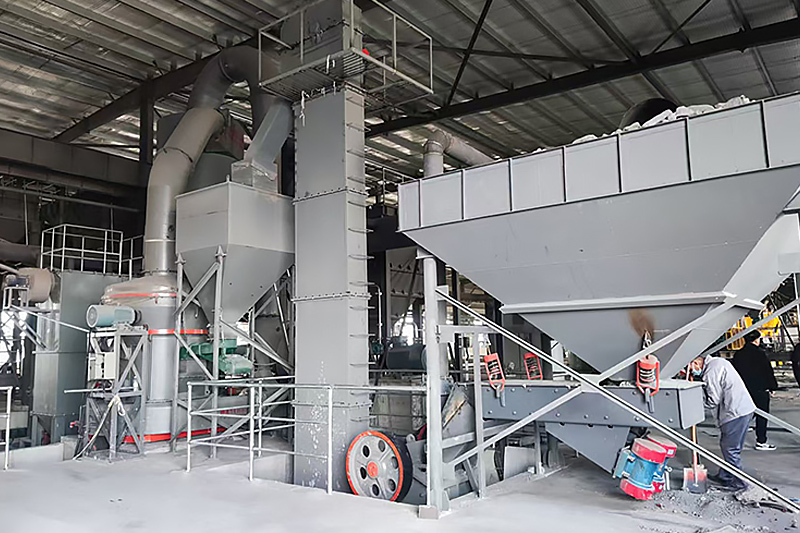 Planta de trituración y molienda de piedra caliza de 20T/H en Tanzania