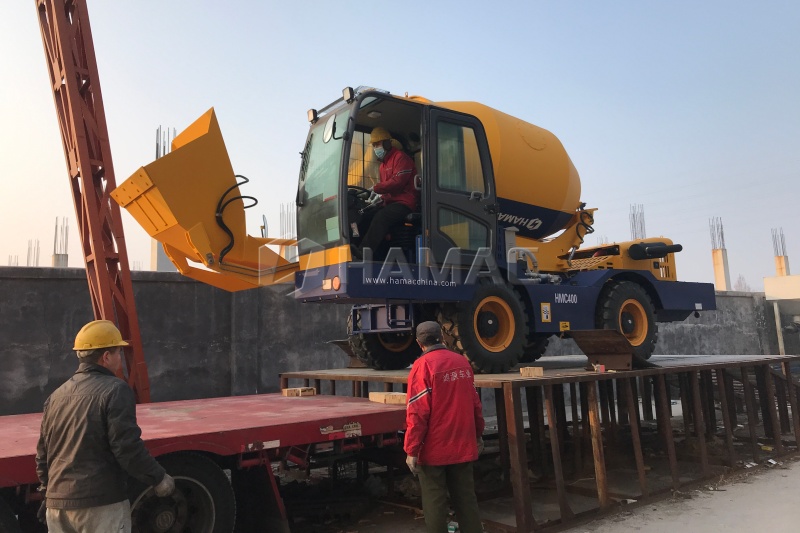 hormigonera autocargable HMC400