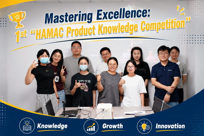 Dominando la excelencia: 1.ª competición de conocimiento de productos de HAMAC